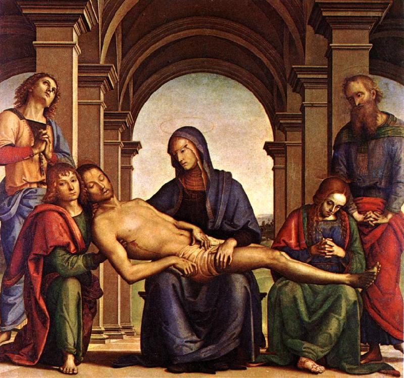 PERUGINO, Pietro Pieta af Sweden oil painting art